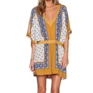Free People Flowy Tunic Santa Cruz Goldenrod Small (S)